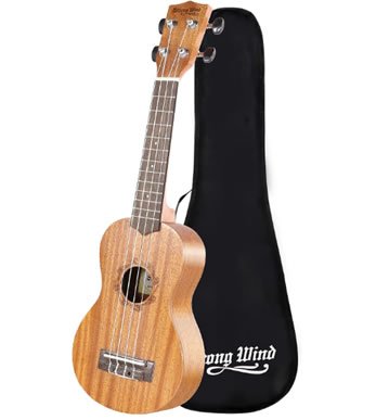 SOPRANO UKULELE WITH GIG BAG